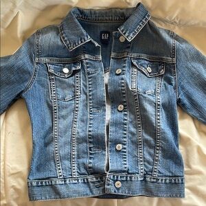 GAP Blue Denim Jacket vintage size small women’s excellent condition